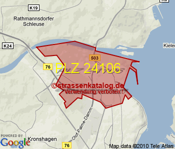 Postleitzahl 24106