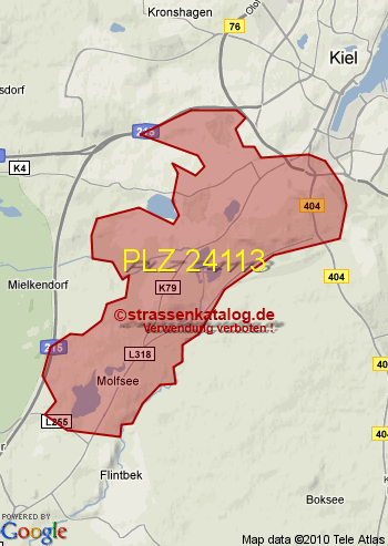 Postleitzahl 24113