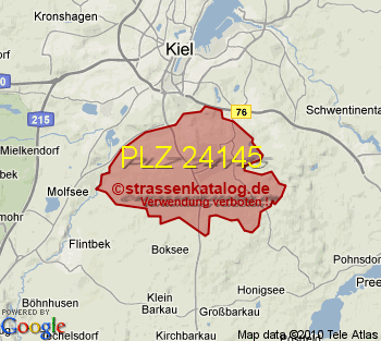 Postleitzahl 24145