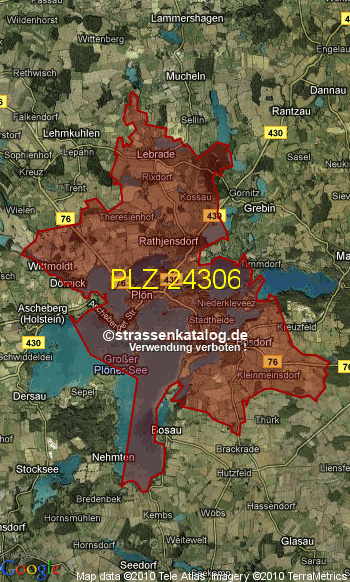 Postleitzahl 24306