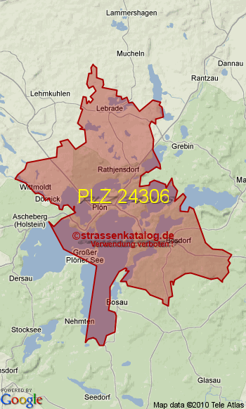 Postleitzahl 24306