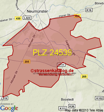 Postleitzahl 24539