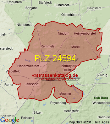 Postleitzahl 24594