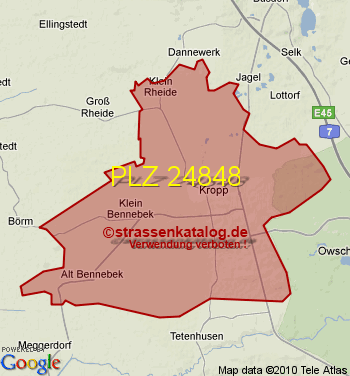 Postleitzahl 24848