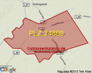 Postleitzahl 24869