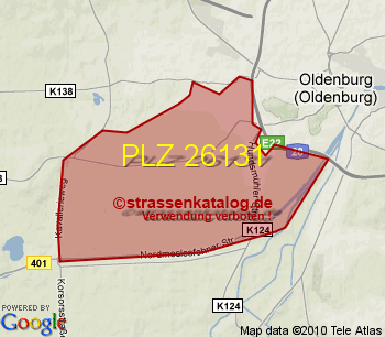 Postleitzahl 26131