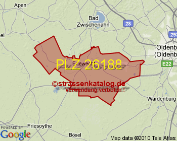 Postleitzahl 26188