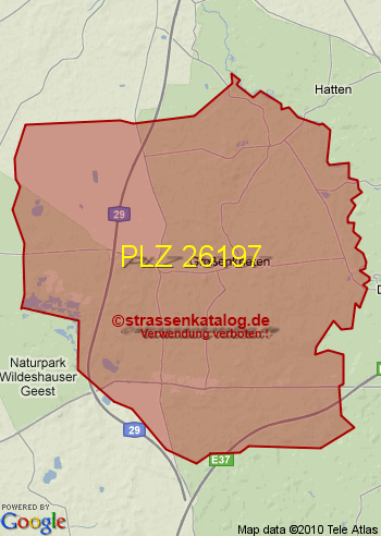 Postleitzahl 26197