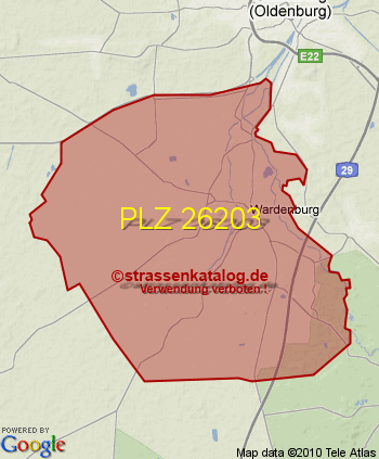 Postleitzahl 26203