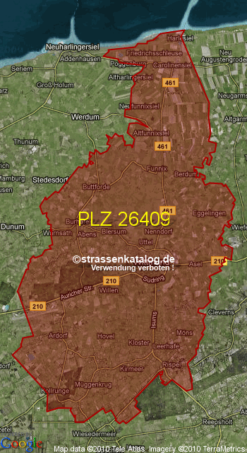 Postleitzahl 26409