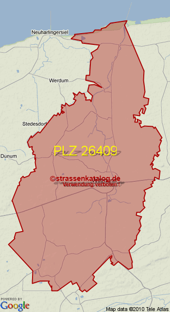 Postleitzahl 26409