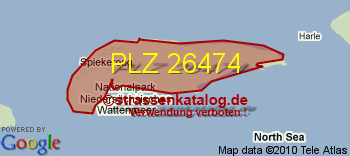 Postleitzahl 26474