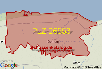 Postleitzahl 26553