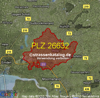 Postleitzahl 26632