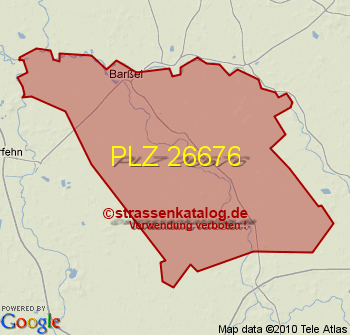 Postleitzahl 26676