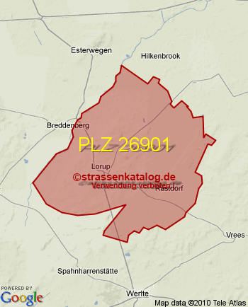 Postleitzahl 26901