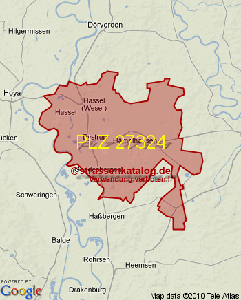 Postleitzahl 27324