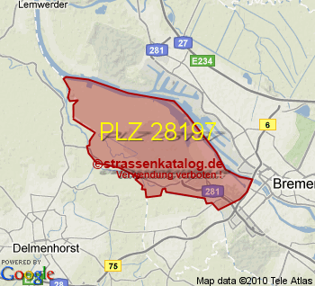 Postleitzahl 28197