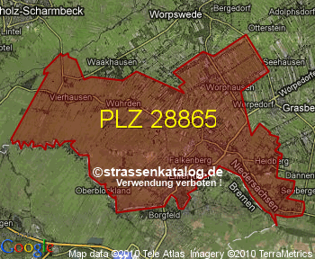 Postleitzahl 28865