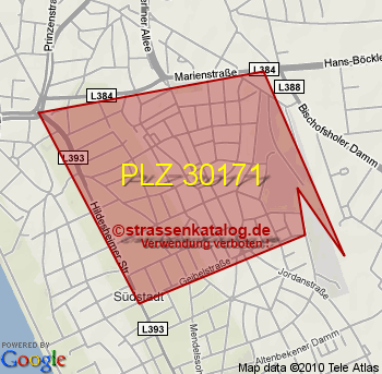 Postleitzahl 30171