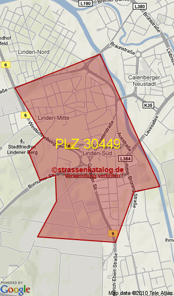 Postleitzahl 30449