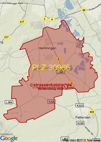 Postleitzahl 30966