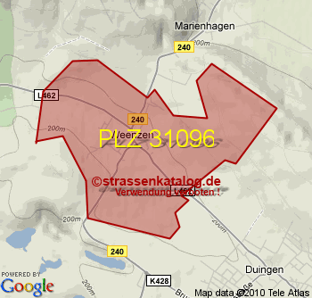 Postleitzahl 31096