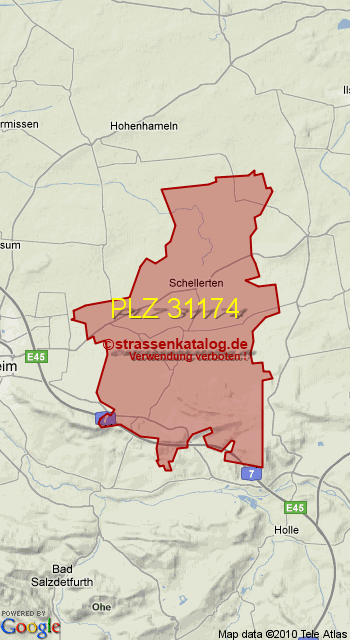 Postleitzahl 31174