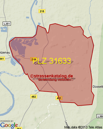 Postleitzahl 31633