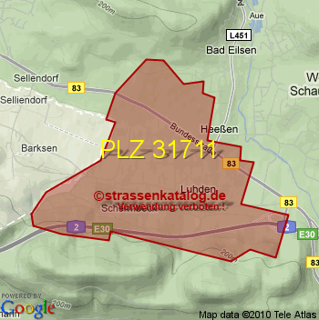 Postleitzahl 31711