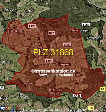 Postleitzahl 31868