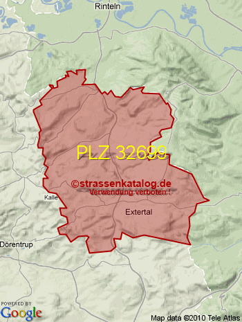 Postleitzahl 32699