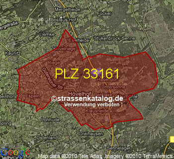 Postleitzahl 33161