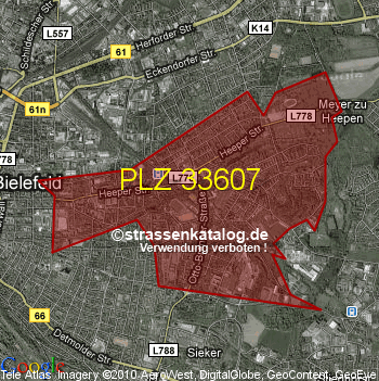 Postleitzahl 33607