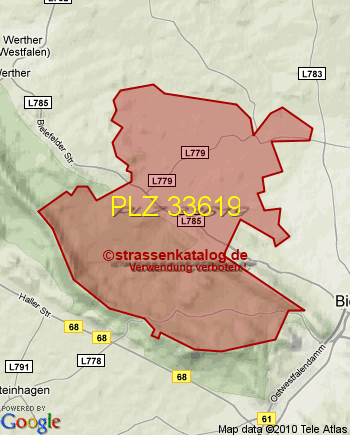 Postleitzahl 33619