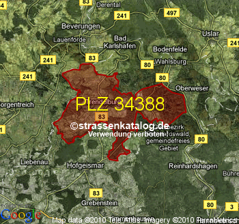 Postleitzahl 34388