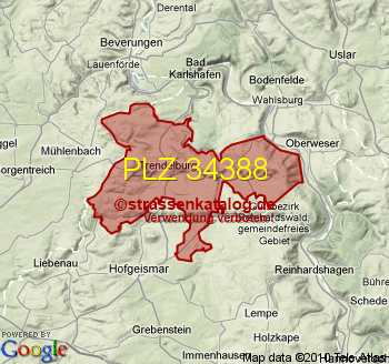 Postleitzahl 34388