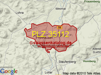 Postleitzahl 35112