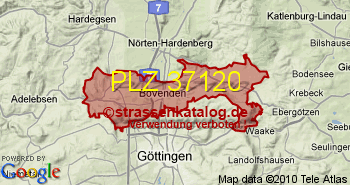 Postleitzahl 37120