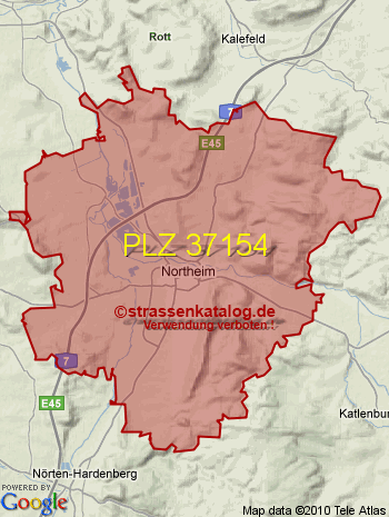 Postleitzahl 37154