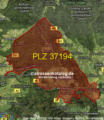 Postleitzahl 37194