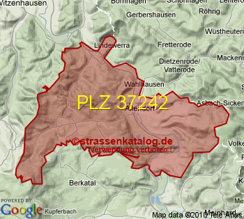 Postleitzahl 37242