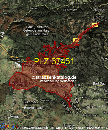 Postleitzahl 37431