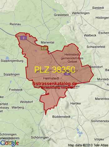 Postleitzahl 38350