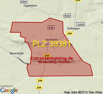 Postleitzahl 38381