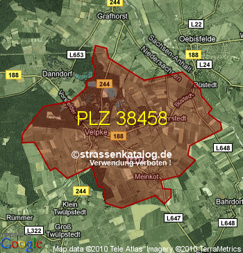 Postleitzahl 38458