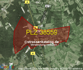 Postleitzahl 38559