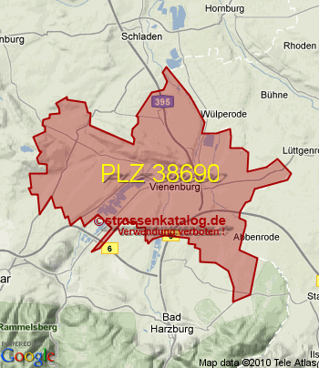 Postleitzahl 38690