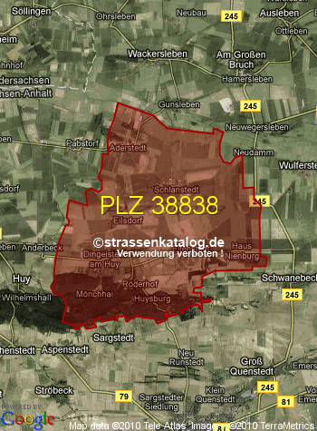 Postleitzahl 38838