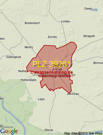 Postleitzahl 39261